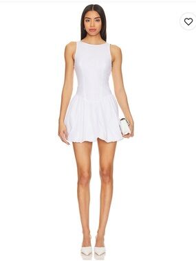Nia Tamara Dress White